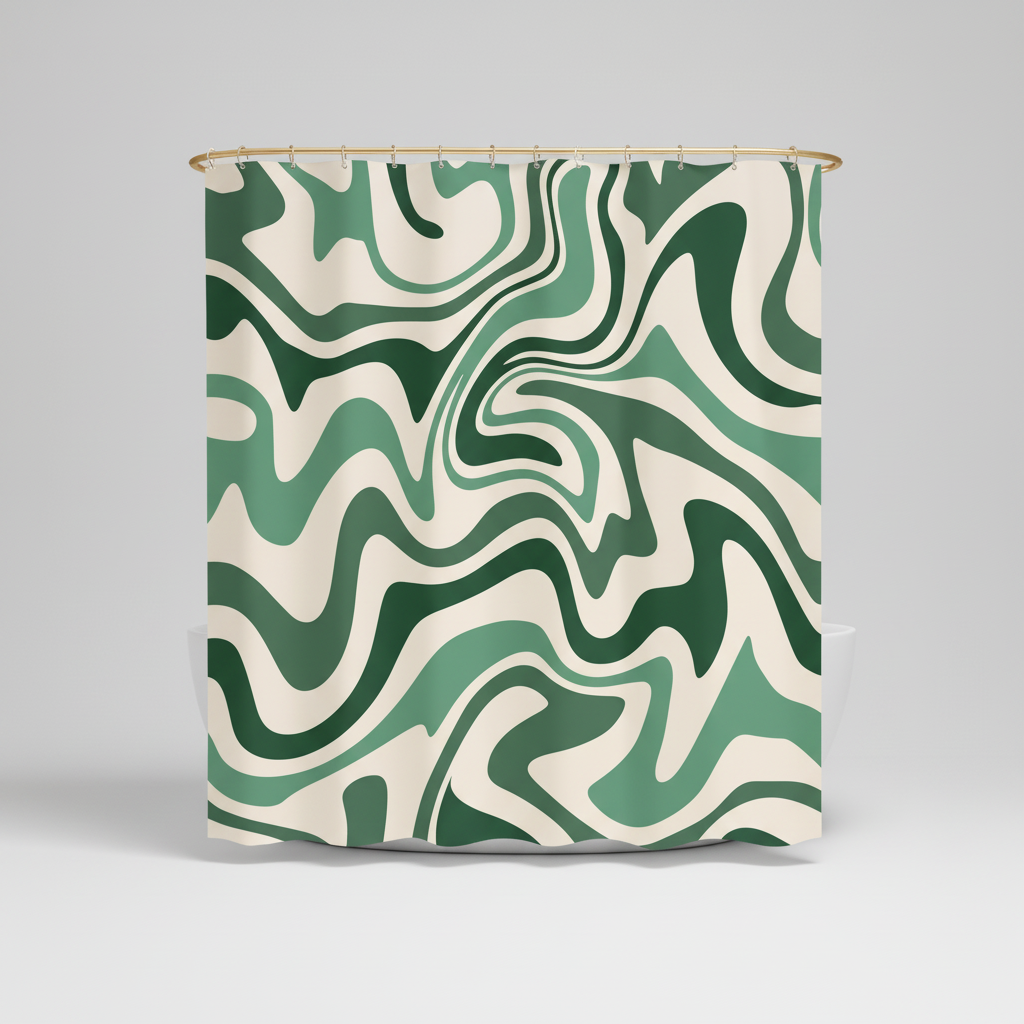 70s retro spiralmuster
