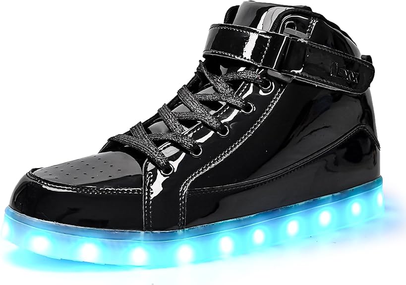 LED sneakers met oplaadbare verlichting