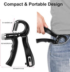 Handgriptrainers van 5–60 kg, verstelbare set van 2