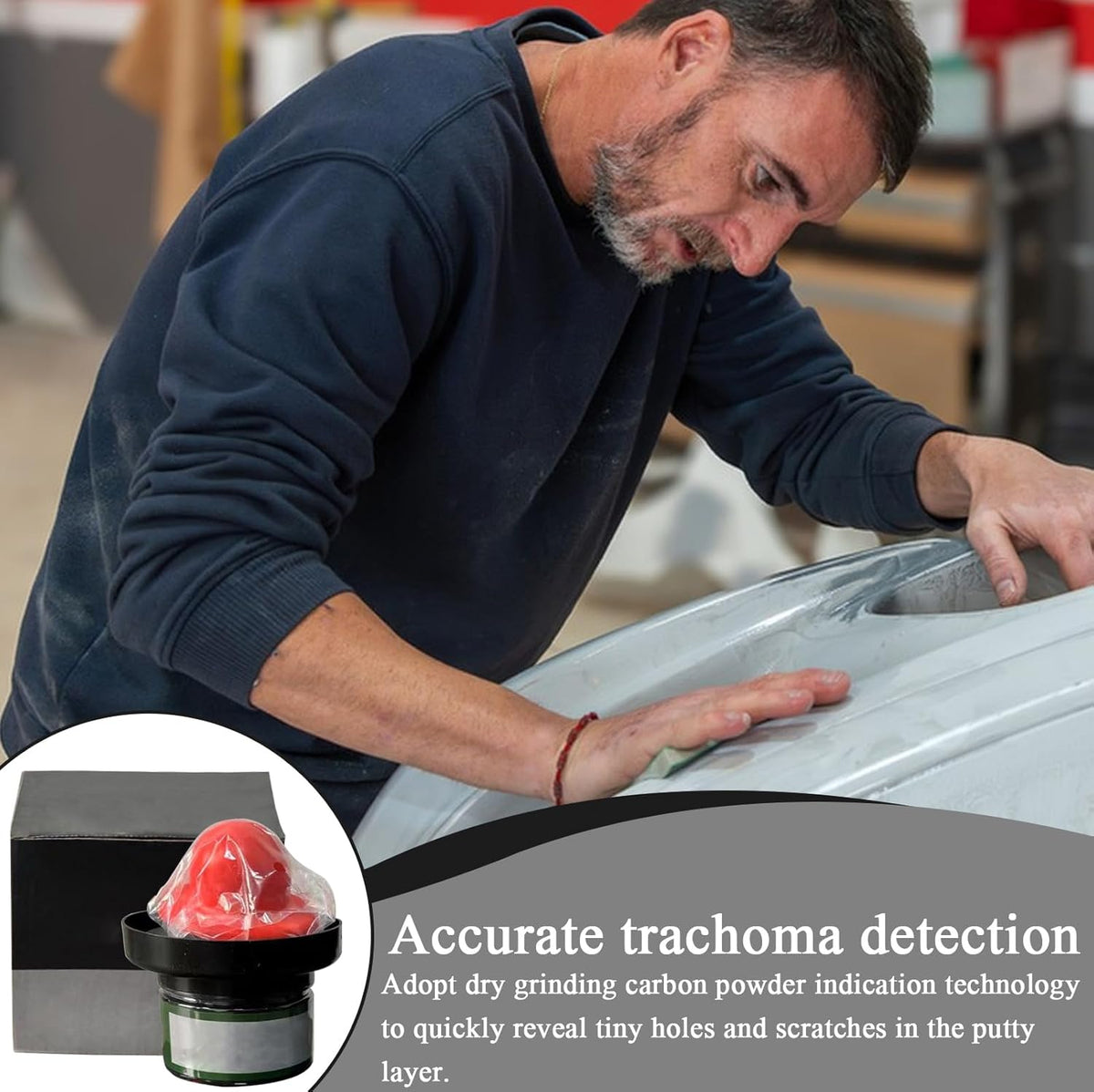 Droog gids coating poeder voor auto verfafwerking — afbeelding 21