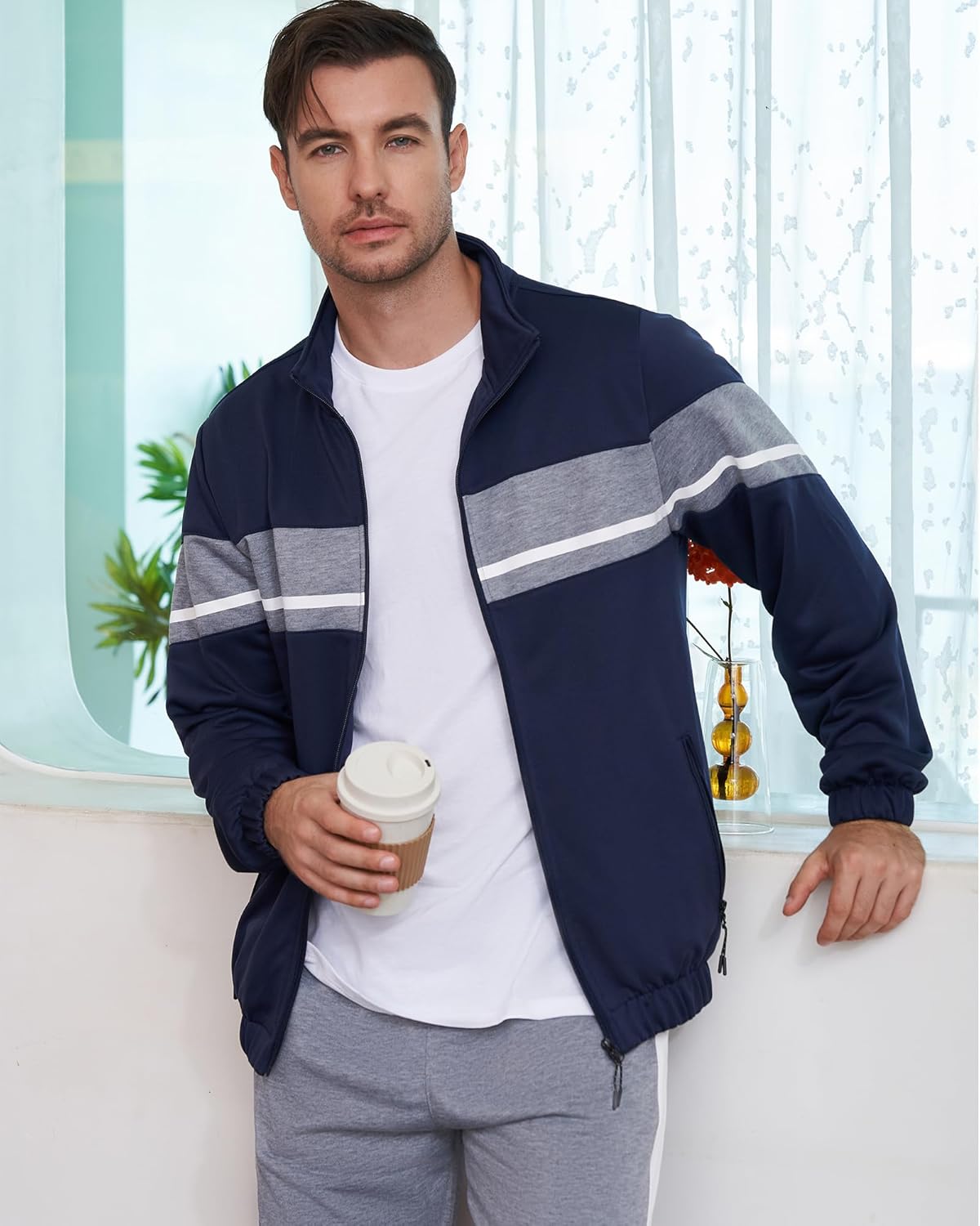 Casual heren trainingspak – Elin