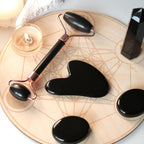 Gua-sha- en jaderollerset Instant Glow