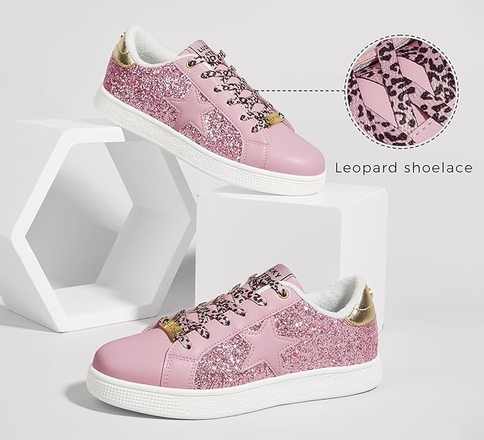 Sprankelende ster glitter sneakers