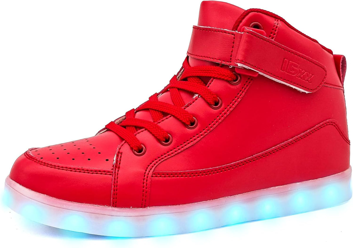 LED sneakers met oplaadbare verlichting