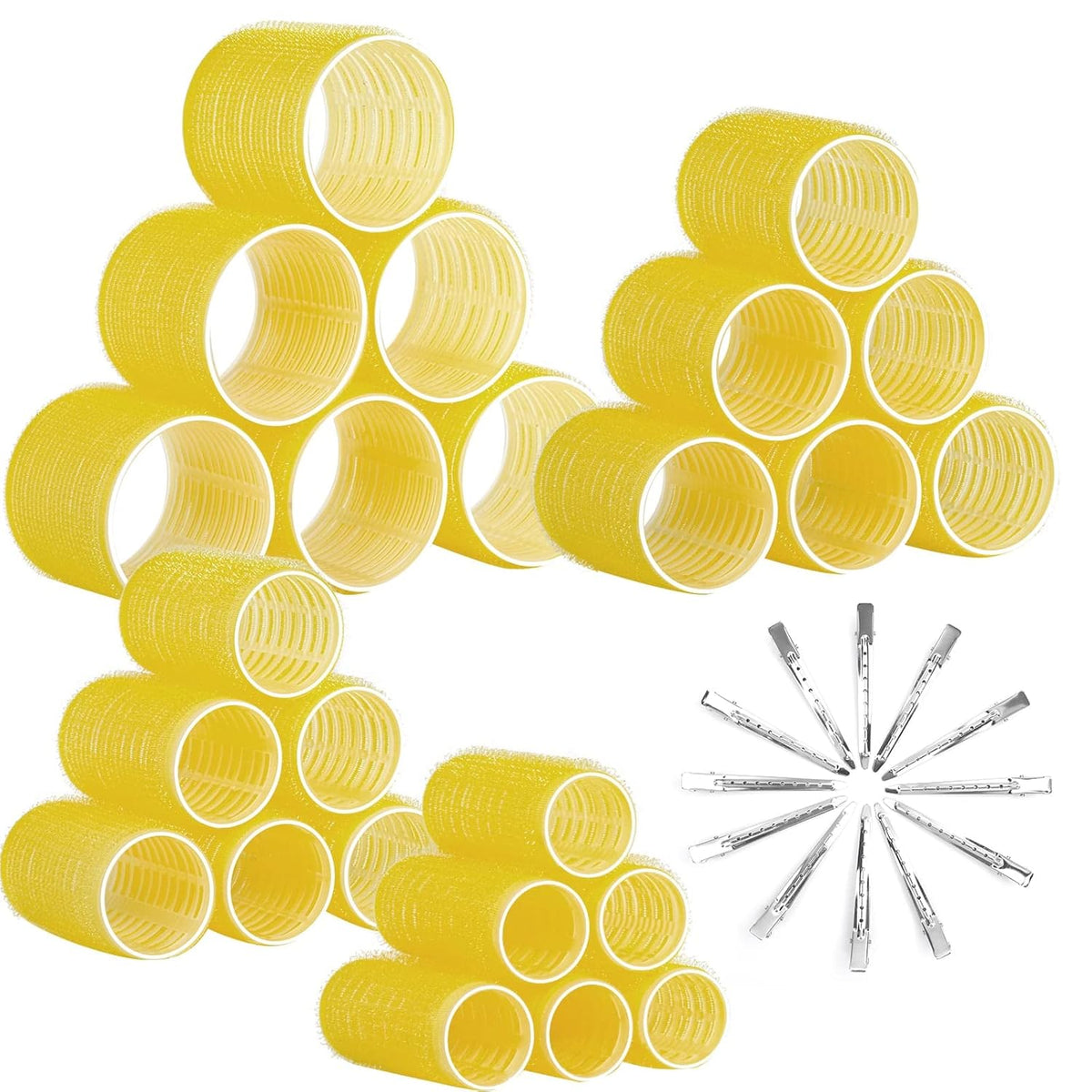 Zelfklevende haarrollen set