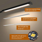 77 LED bureau klem lamp met USB voeding & flexibele gooseneck
