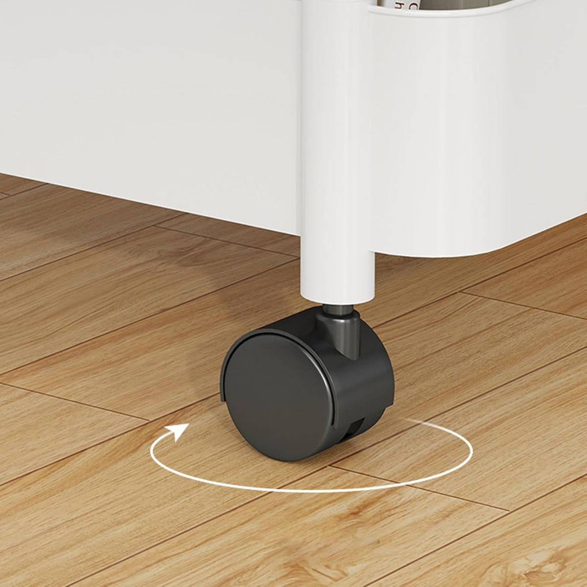 Rollende utility kar met wielen & handvat