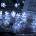 Sneeuwvlok LED lichtslinger (6 m)