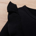 Baby winterset – gebreide coltrui en rokjesset