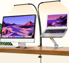 77 LED bureau klem lamp met 70cm flexibele hals