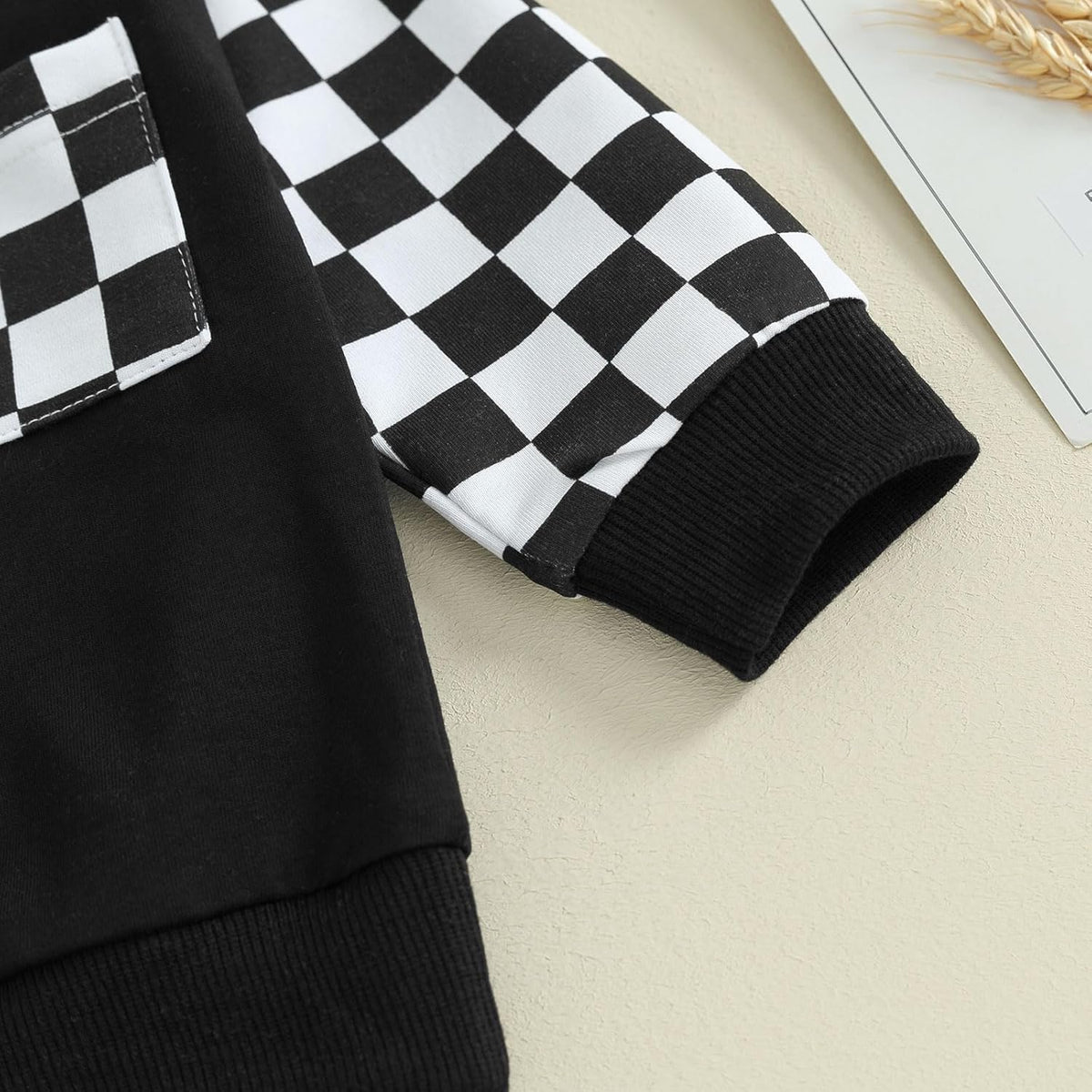 Baby jogger set winter – contrast sweatshirt en broek