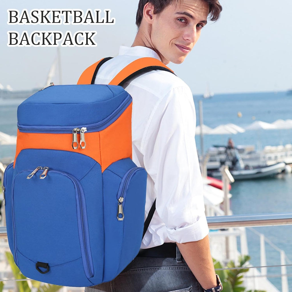 Heren basketbal rugzak – grote 30L sporttas met bodem