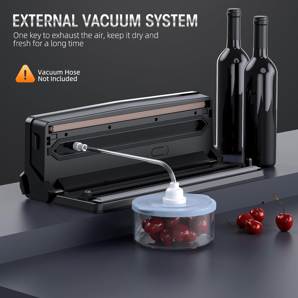 Vacumeermachine, 8-in-1, met ingebouwde snijder
