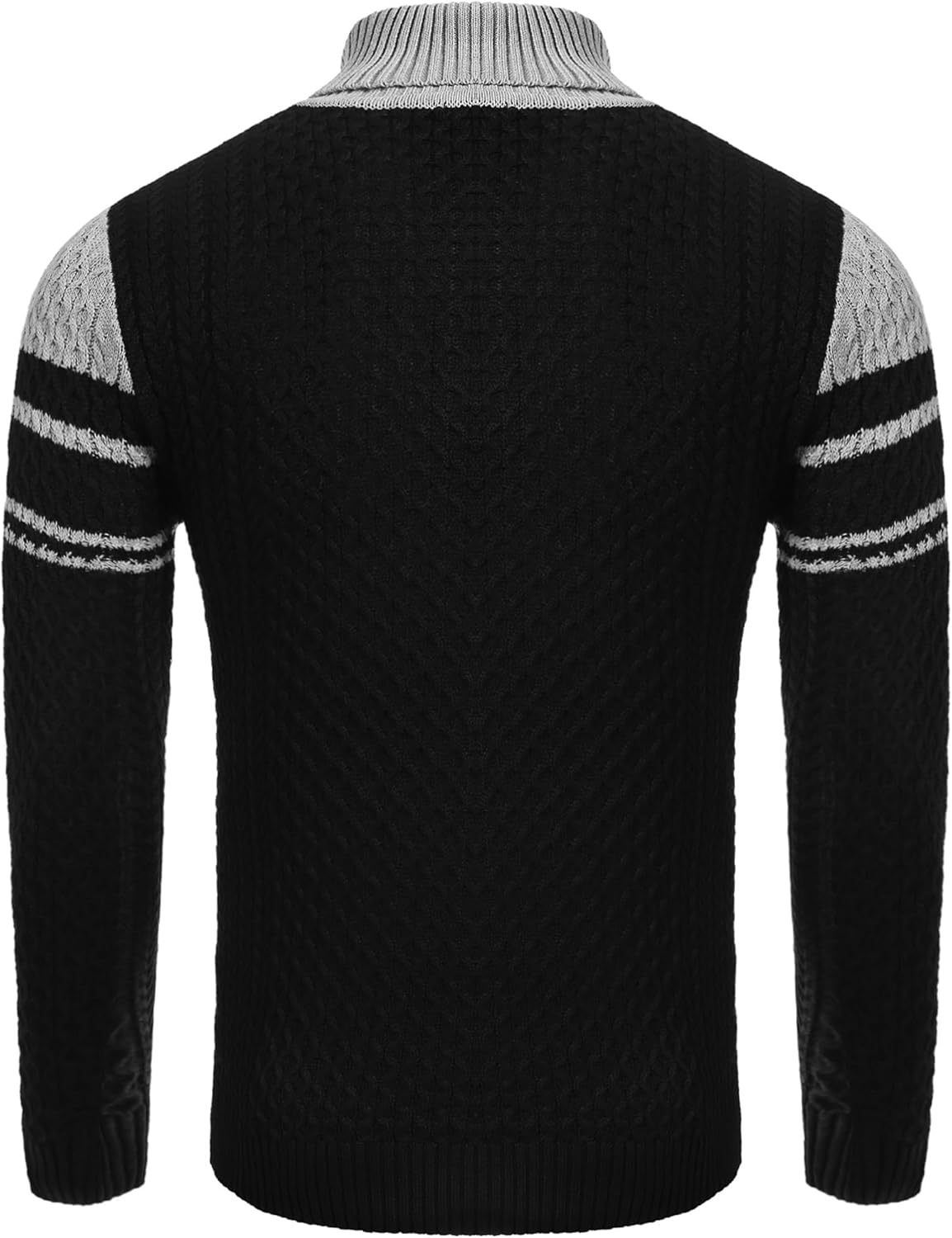 Casual gebreide heren coltrui