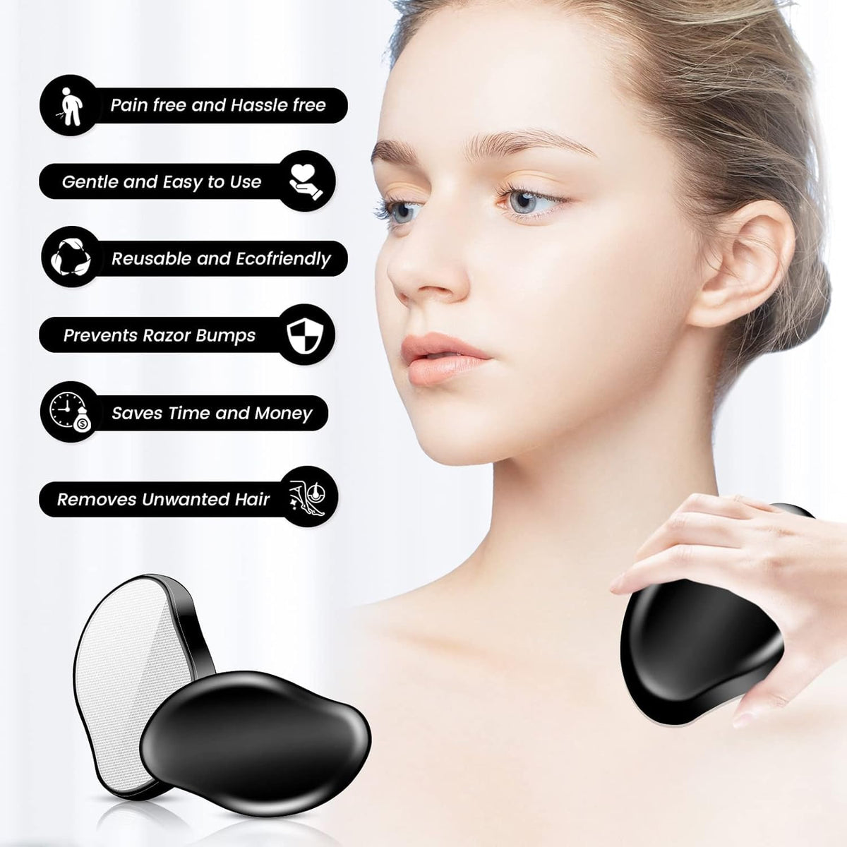 Kristallen ontharingshulpmiddel SmoothSkin — afbeelding 9