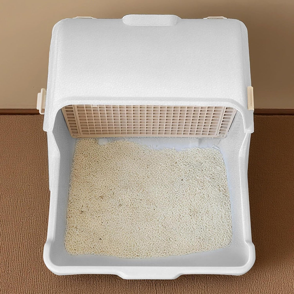 Automatische geurloze kattenbak met open-top ontwerp — afbeelding 20