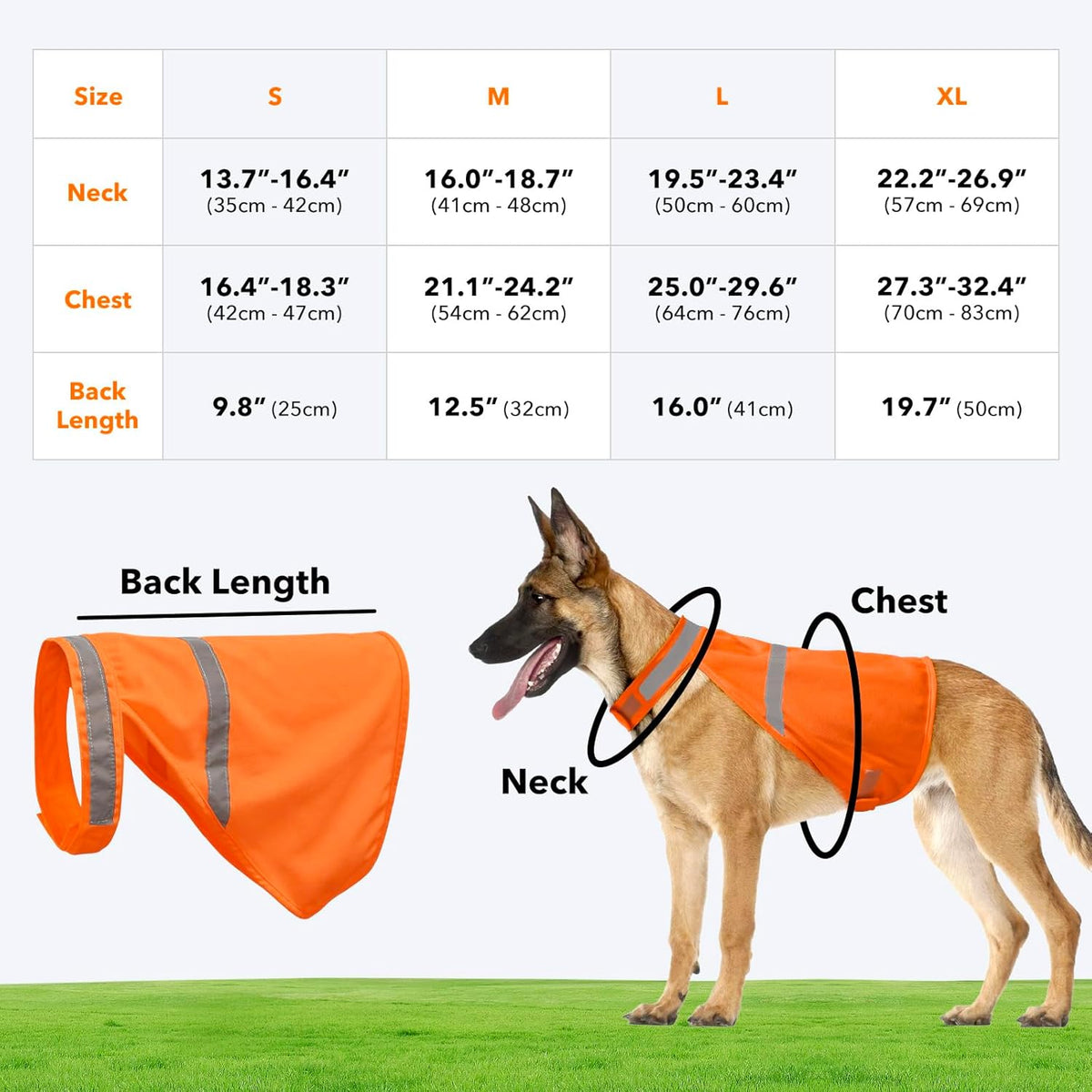 Reflecterend veiligheidsvest voor honden
