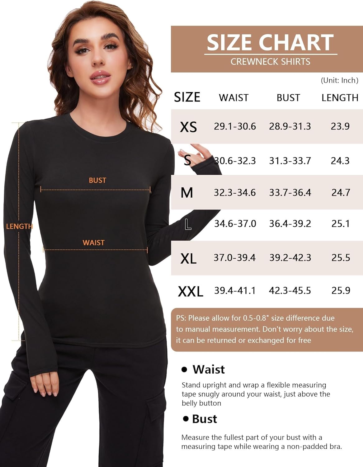 Thermoshirts voor vrouwen - luna (4-pack)