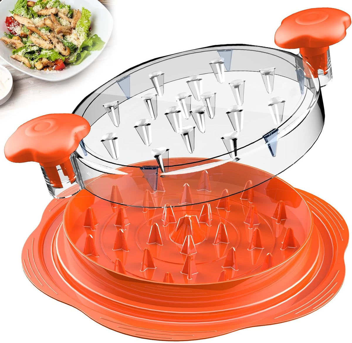 Ergonomische vleesversnipperaar
