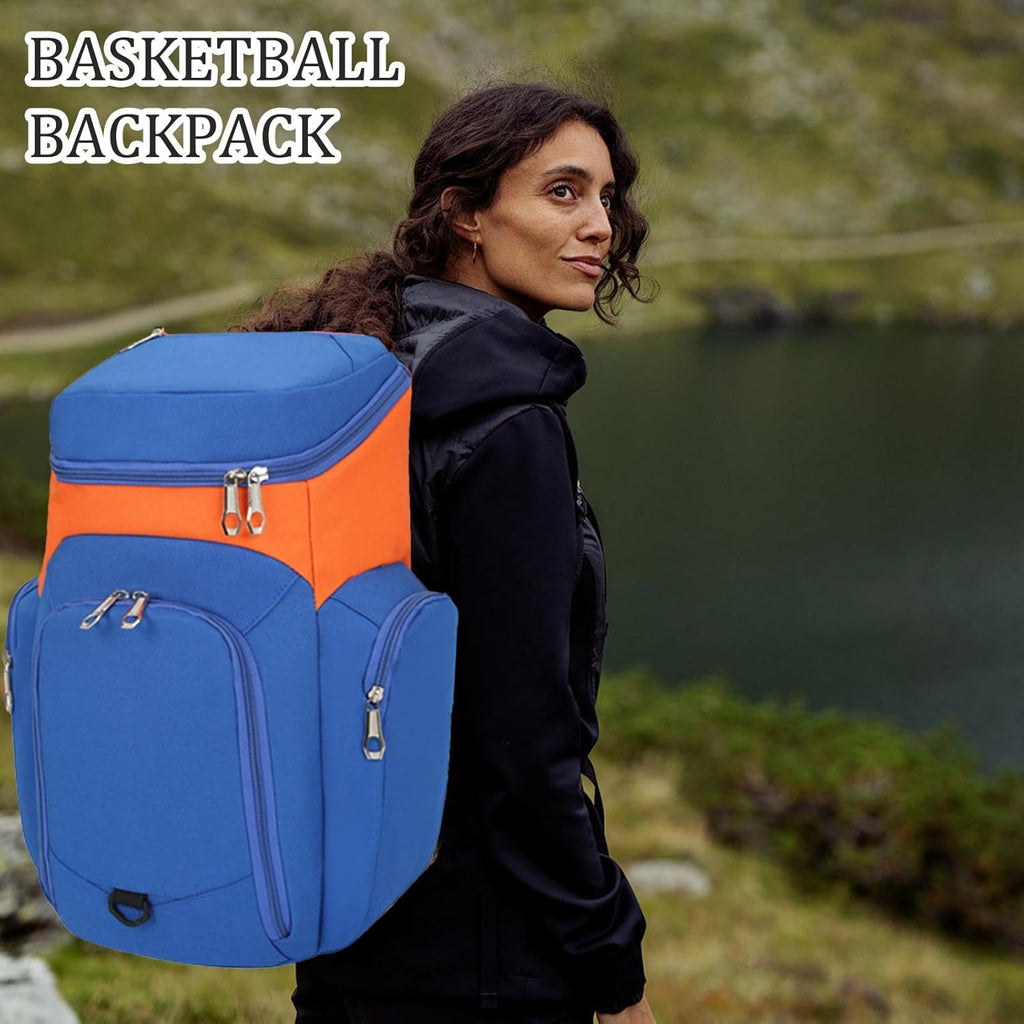 Heren basketbal rugzak – grote 30L sporttas met bodem