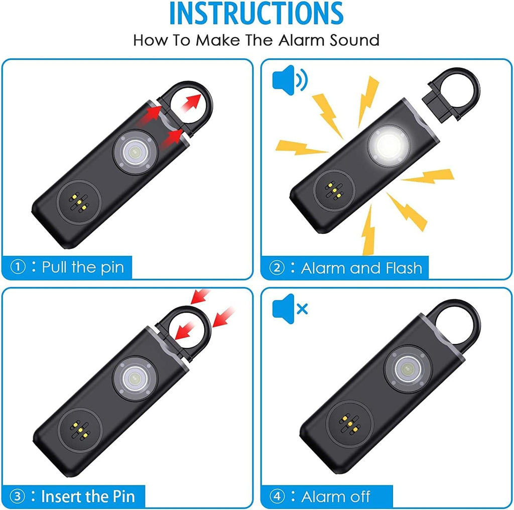 Persoonlijk alarm sleutelhanger