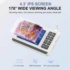 Otoscoop voor oorreiniging met 3,9mm camera en 4,3-Inch HD scherm