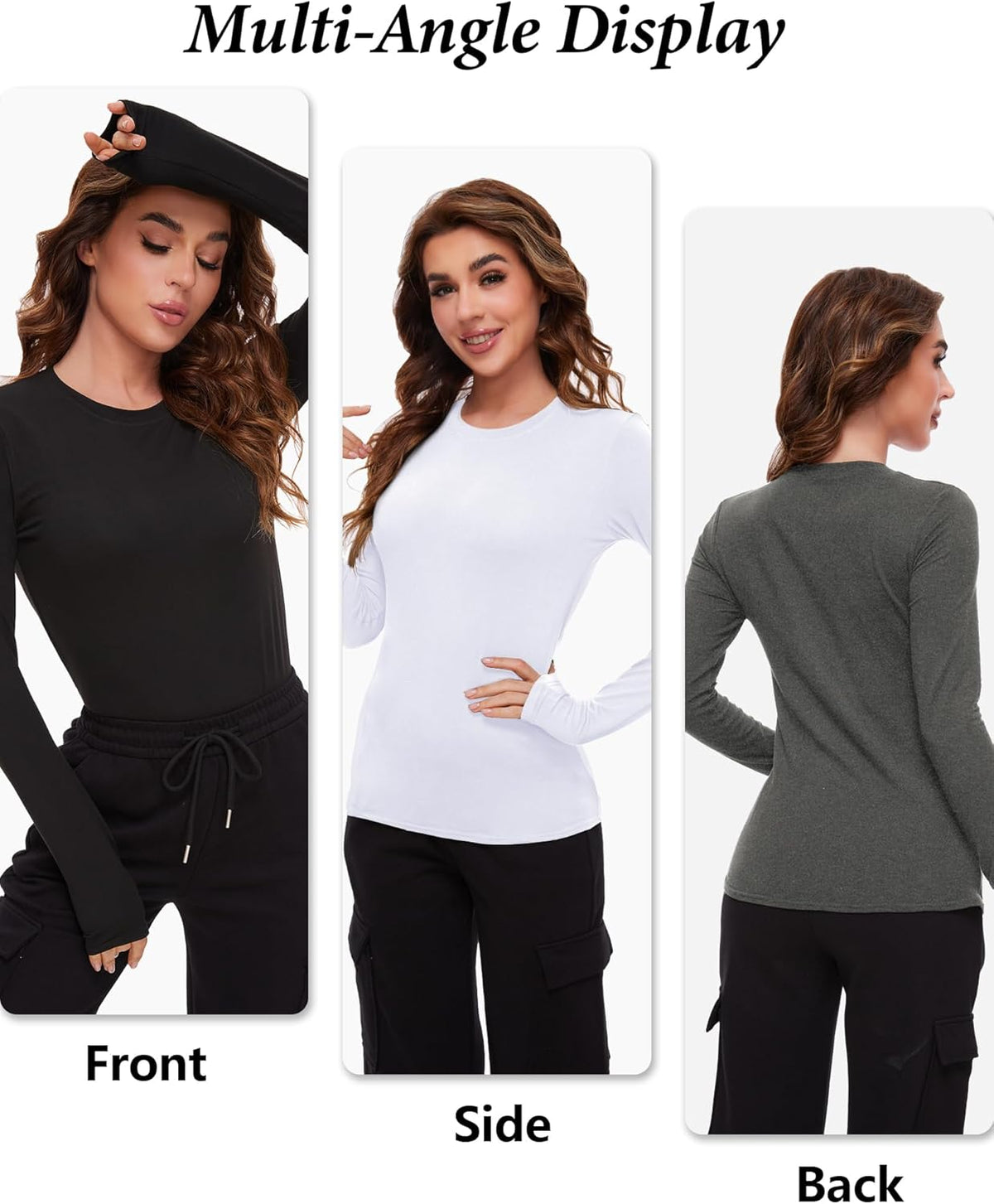 Thermoshirts voor vrouwen - luna (4-pack)