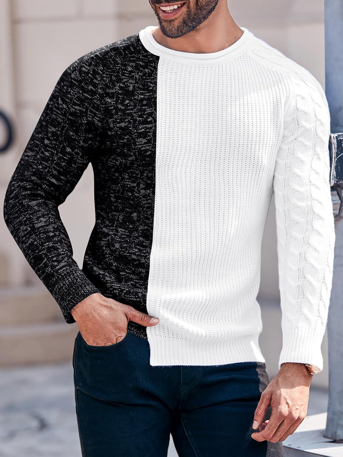 Stoere heren sweater – Noor