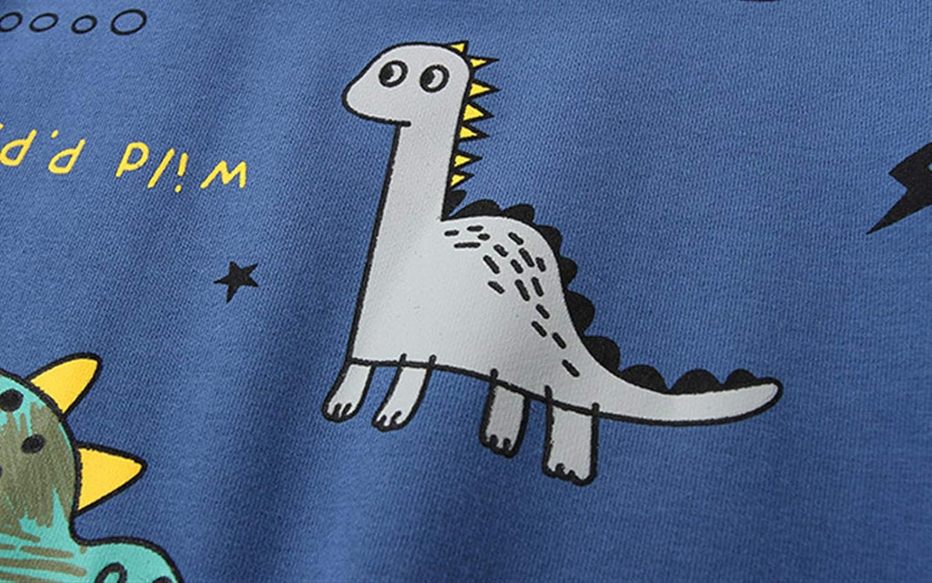 Kinderset: dinosaurus print jongens kledingset