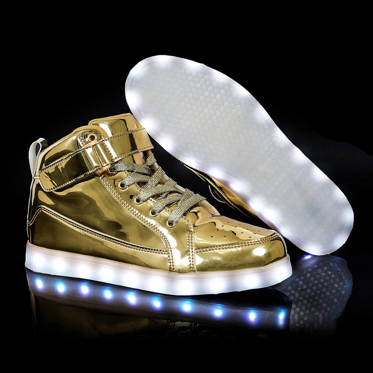 LED sneakers met oplaadbare verlichting