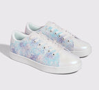 Sprankelende lace-up mode dames sneakers