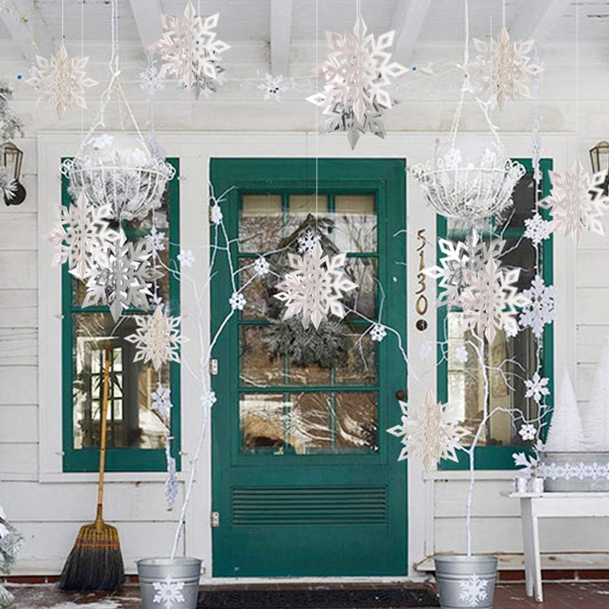 Sneeuwvlok kerstdecoratie