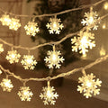 Sneeuwvlok LED lichtslinger (6 m)