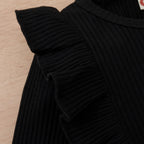 Baby winterset – gebreide coltrui en rokjesset