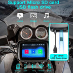 Draagbare motormonitor met 5" (12,7 cm) ips-scherm