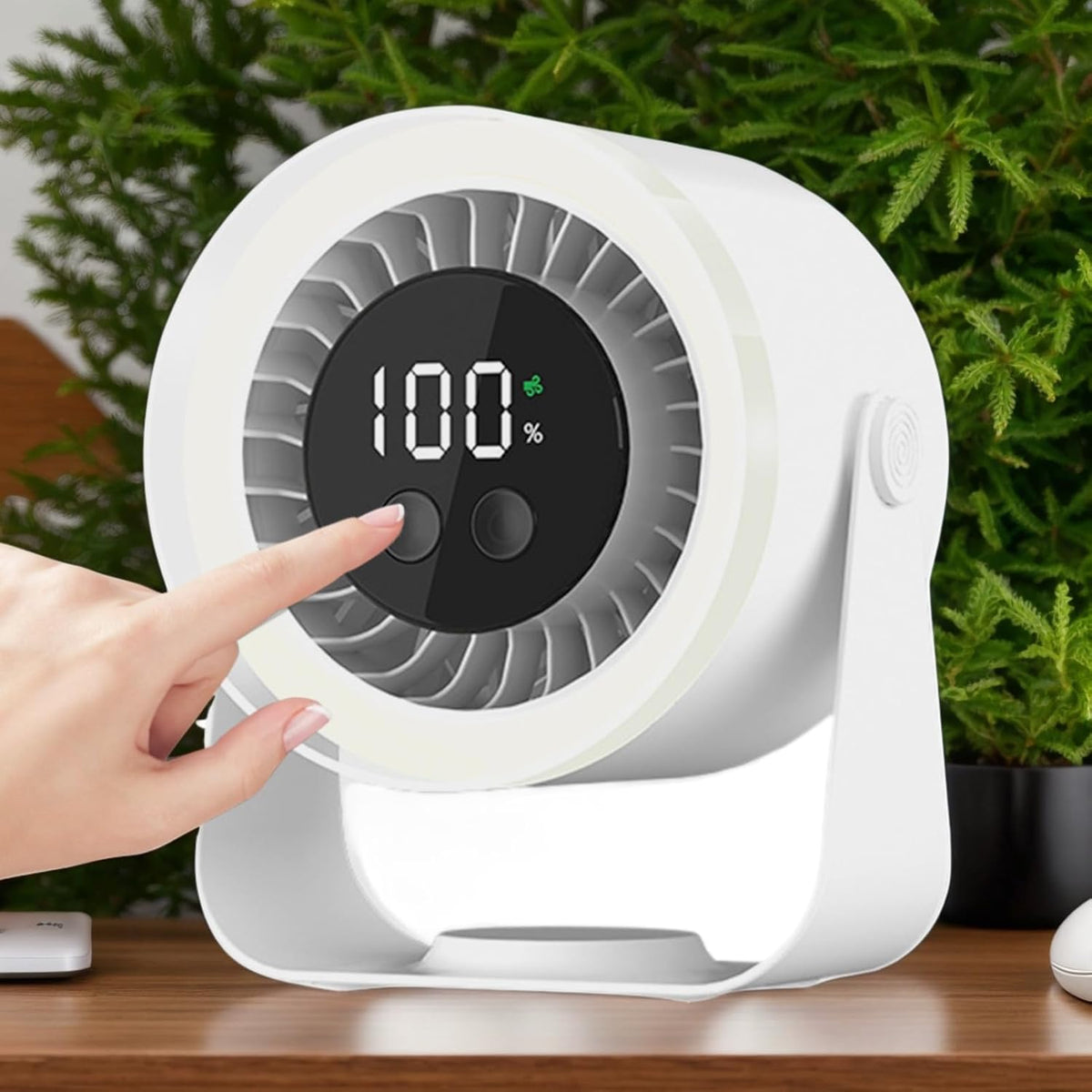Stille bureauventilator