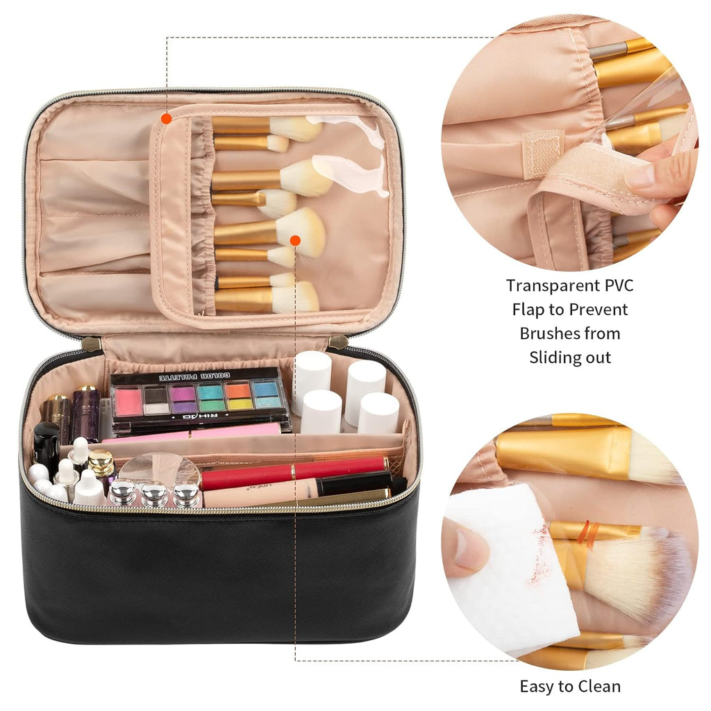 Reisvriendelijke make-up organizer, uitgerust met verdelers — afbeelding 22