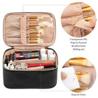 Reisvriendelijke make-up organizer, uitgerust met verdelers — afbeelding 22