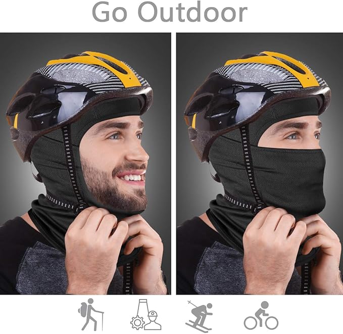Lichtgewicht skimasker met uv-bescherming
