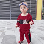 Warme baby sweater set voor meisjes