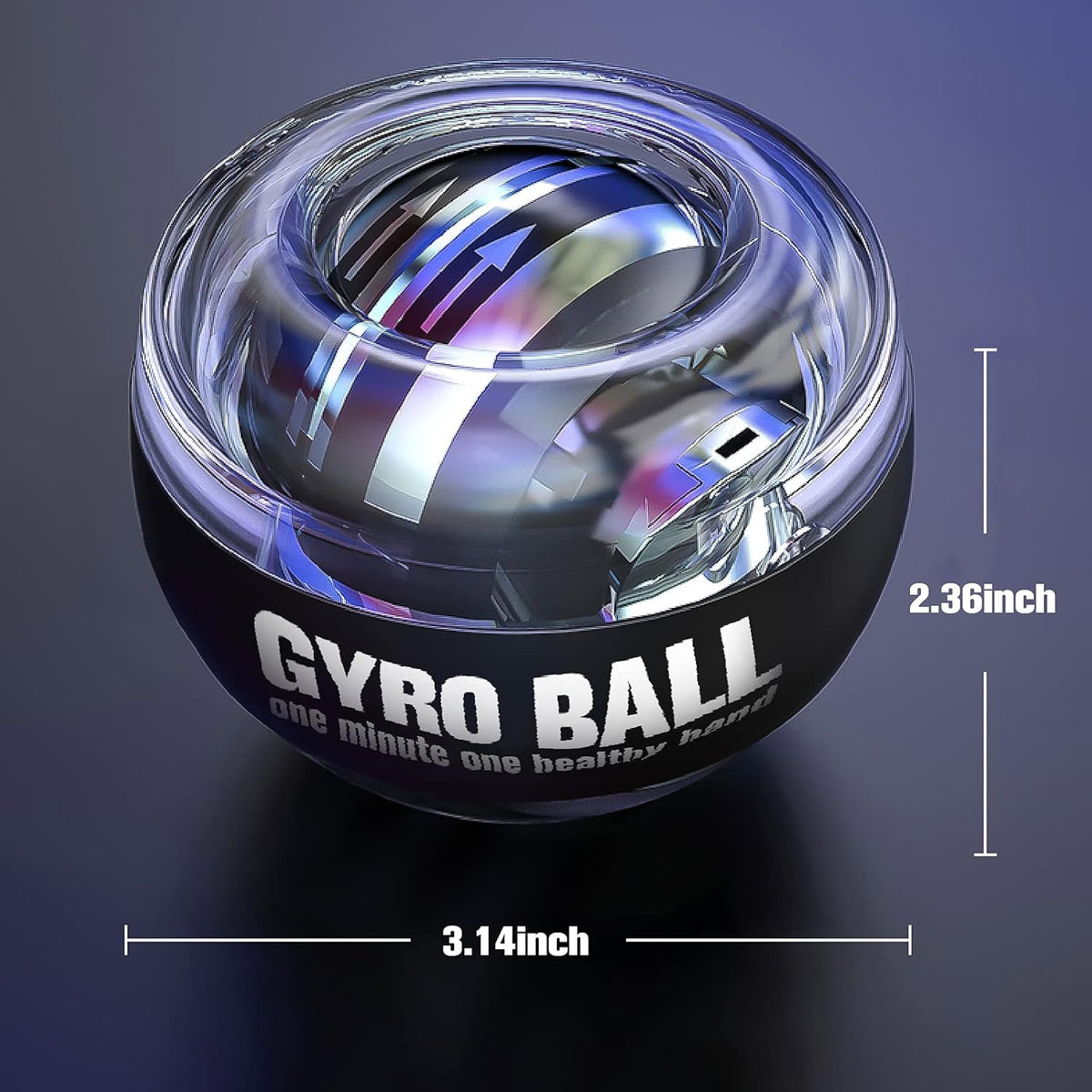 Gyroscopische polsversterkerbal