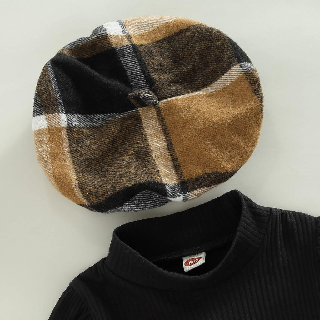 Baby winterset – gebreide coltrui en rokjesset