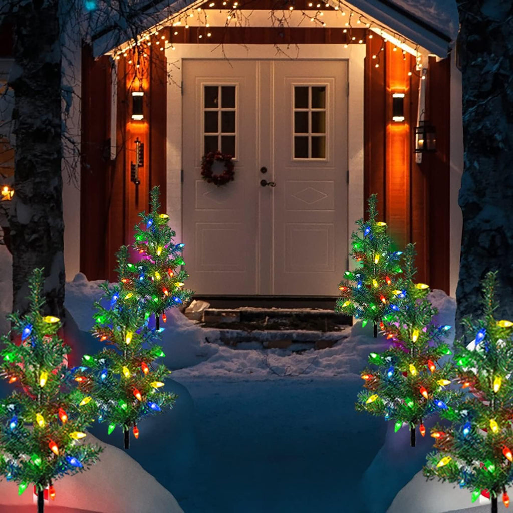 Solar kerstboom padverlichting