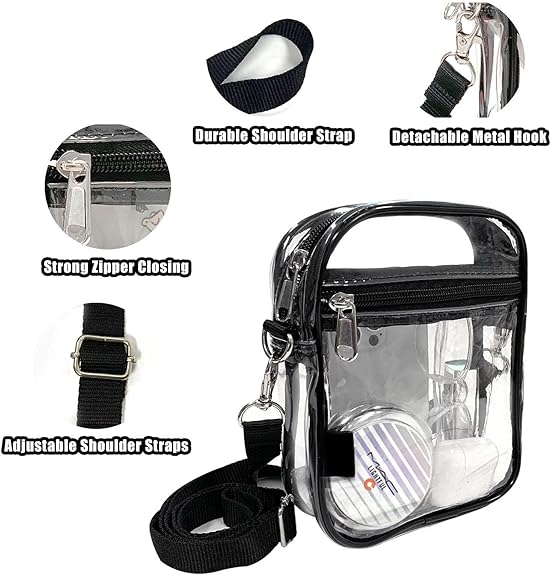 Transparante crossbody tas – Liva