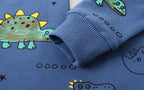 Kinderset: dinosaurus print jongens kledingset
