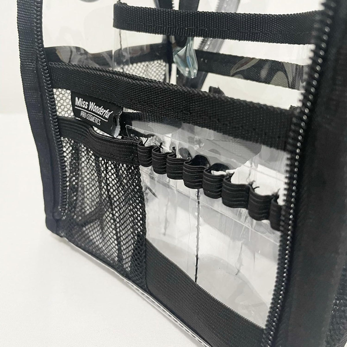 Grote transparante PVC make-up tas voor reizen en dagelijks gebruik