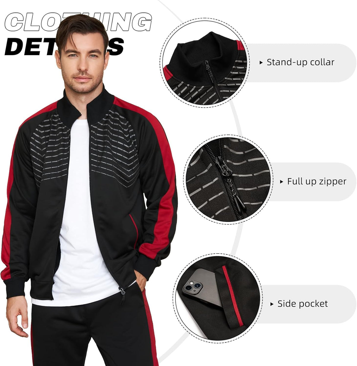 Casual heren trainingspak – Elin