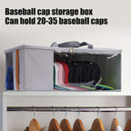 Baseballpet opslagcontainer