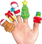 Kerst vingerpoppen set