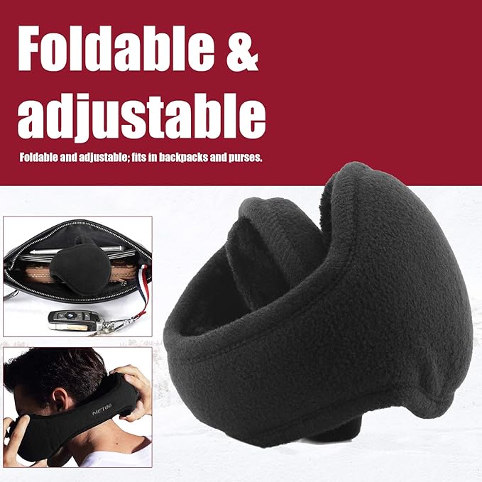 Unisex warme fleece oorwarmers